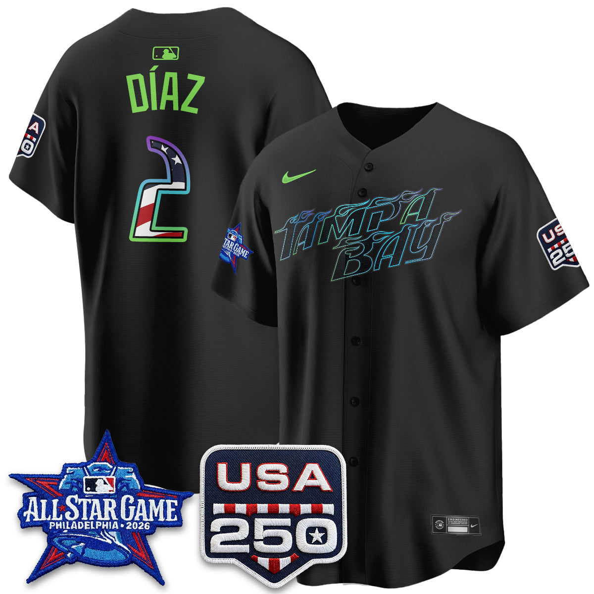 TB 2026 All Star Edition Vapor Jersey - Stitched