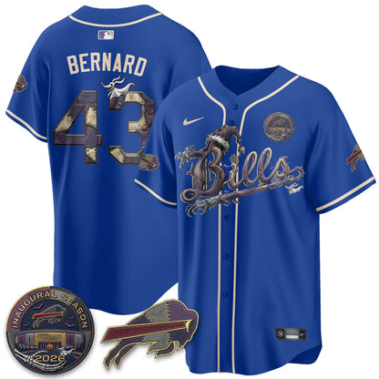 BUF 2026 Nightmare Edition Vapor Baseball Jersey - Stitched