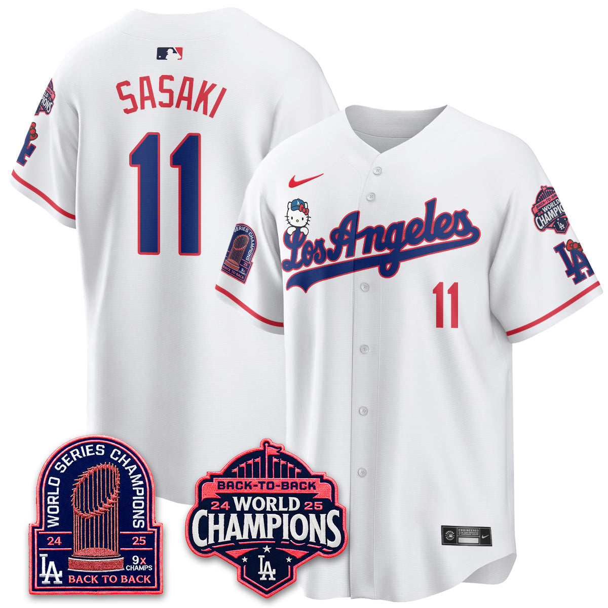 LAD x Hello Kitty Night 2026 Vapor Jersey - Stitched - V2