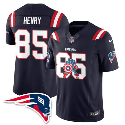 NE x Vibranium Shield Edition Vapor Jersey - Stitched