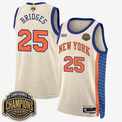 NYK 2026 NBA Finals City Edition Jersey V3- Stitched
