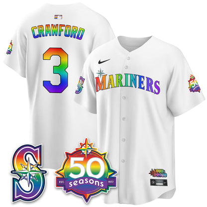 SEA Happy Pride Month Vapor Jersey - Stitched