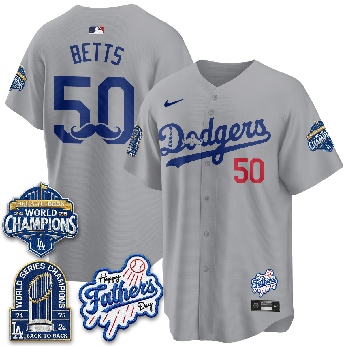 LAD Happy Father's Day 2026 Jersey - Stitched