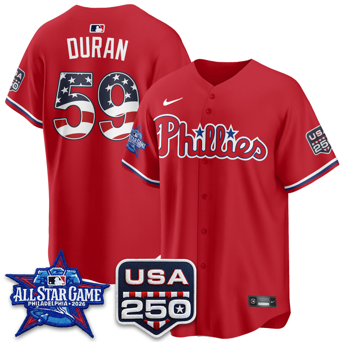 PHI 2026 All Star Edition Vapor Jersey - Stitched