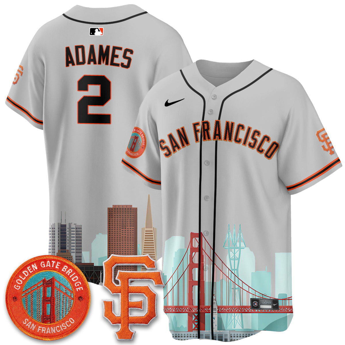 SF SF City Edition Vapor Jersey - Stitched