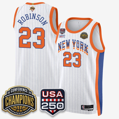 NYK 2026 NBA Eastern Conference Champions City Edition Jersey V2- Stitched