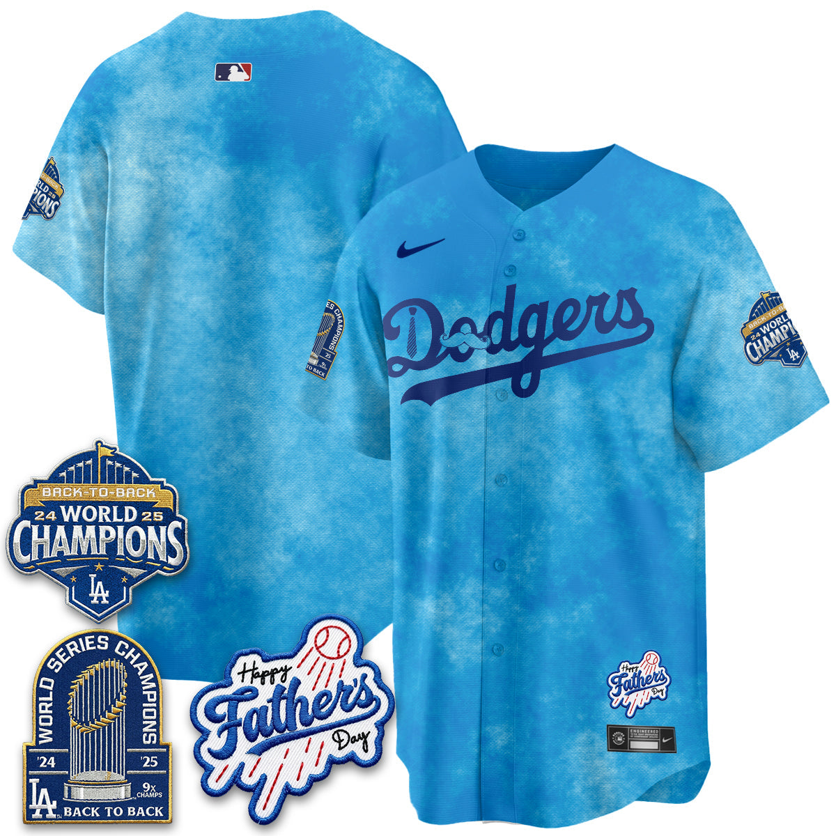LAD Happy Father's Day 2026 Jersey - Stitched