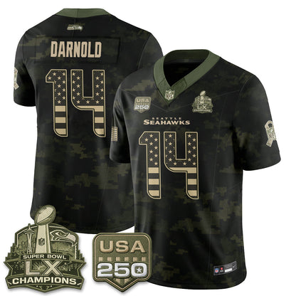 SEA 2026 Salute to Service Edition Vapor Jersey - Stitched