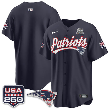 NE America Edition Vapor Jersey - Stitched