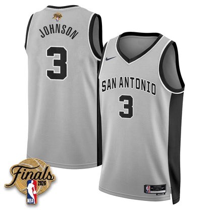 SAS 2026 NBA Western Conference Champions Vapor Jersey V2- Stitched