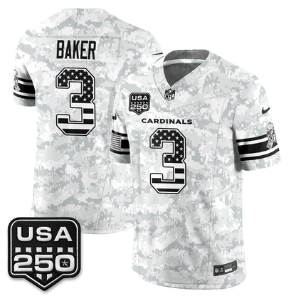 ARI 2026 Salute to Service Vapor Jersey - Stitched