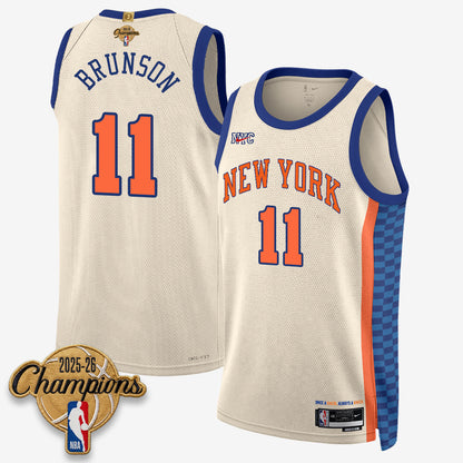 NYK 2026 Basketball Champions Vapor Jersey V2- Stitched