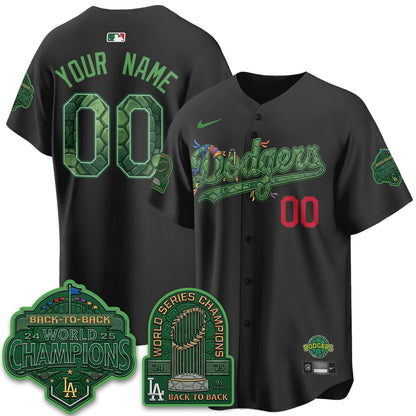 LAD x TMNT 2026 Vapor Custom Jersey - Stitched