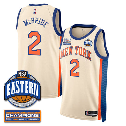 NYK 2026 NBA Eastern Conference Champions Vapor Jersey - Stitched