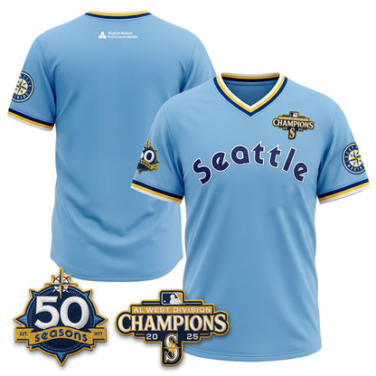 SEA 50th Anniversary Throwback Limited Jersey - Stitched