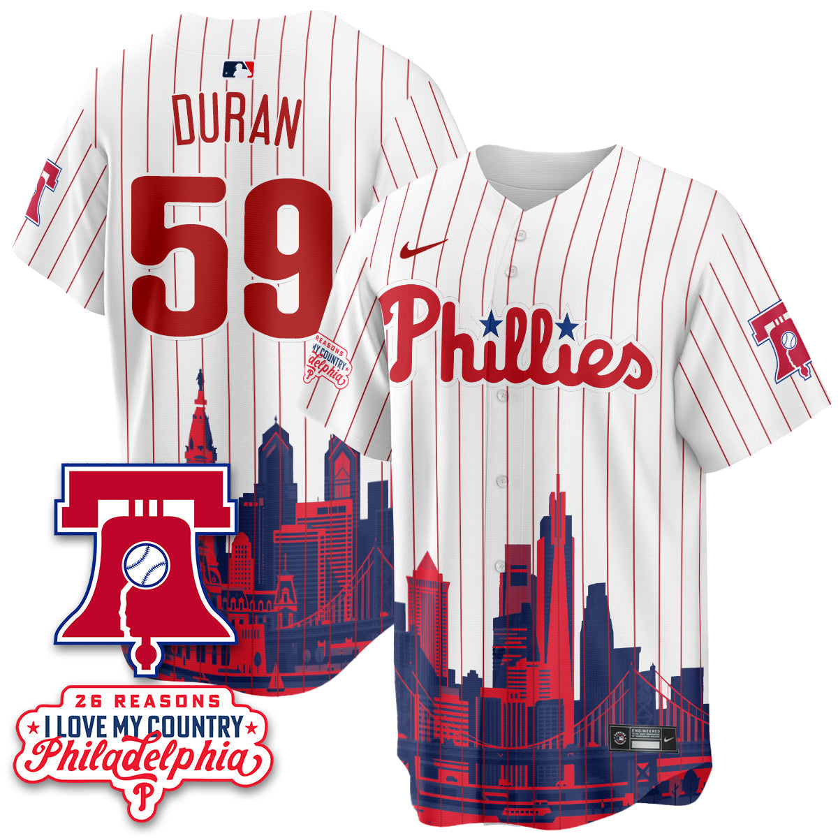 PHI "26 Reasons I Love My Country" Edition Vapor Jersey - Stitched