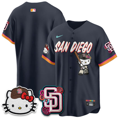 SD 2026 City Connect x Meow KT Vapor Limited Jersey - Stitched
