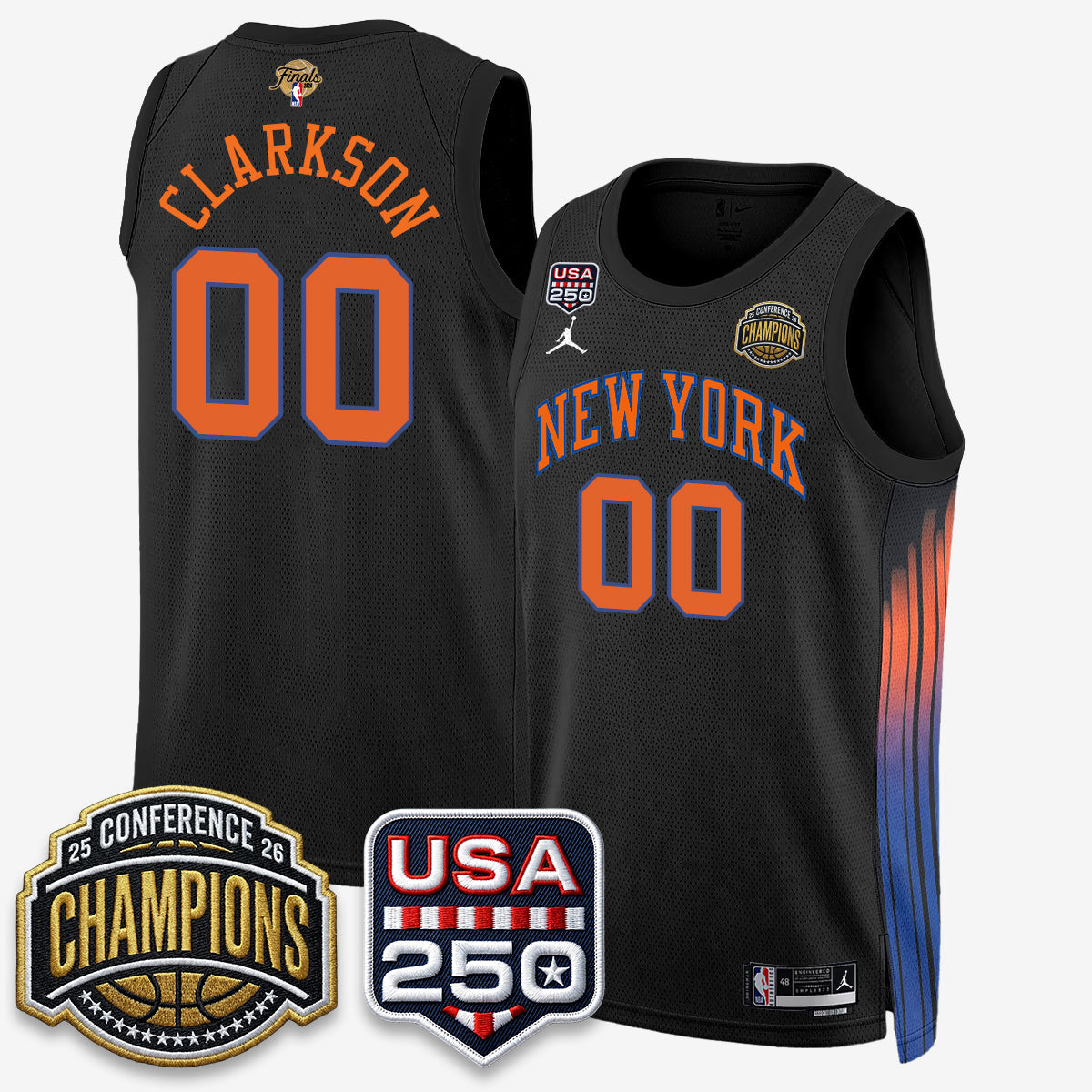NYK 2026 NBA Eastern Conference Champions City Edition Jersey - Stitched