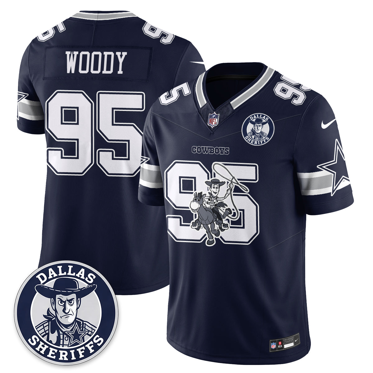 DAL x Toy Cowboy Edition Vapor Jersey - Stitched