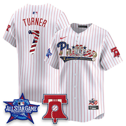 PHI 2026 Independence Day USA Vapor Limited Jersey - Stitched