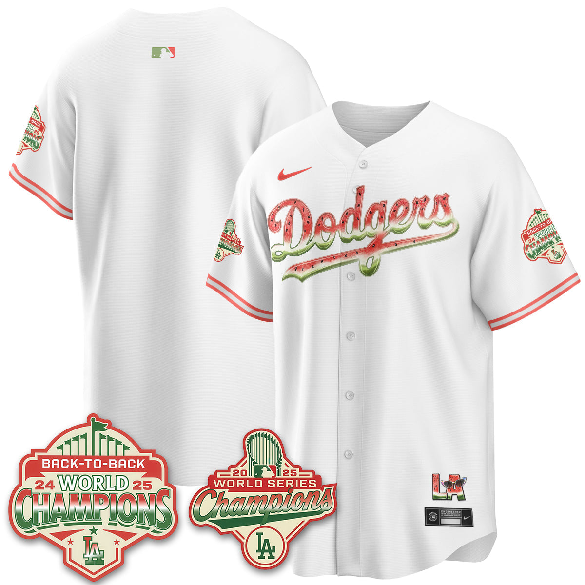 LAD National Watermelon Day Vapor Jersey - Stitched