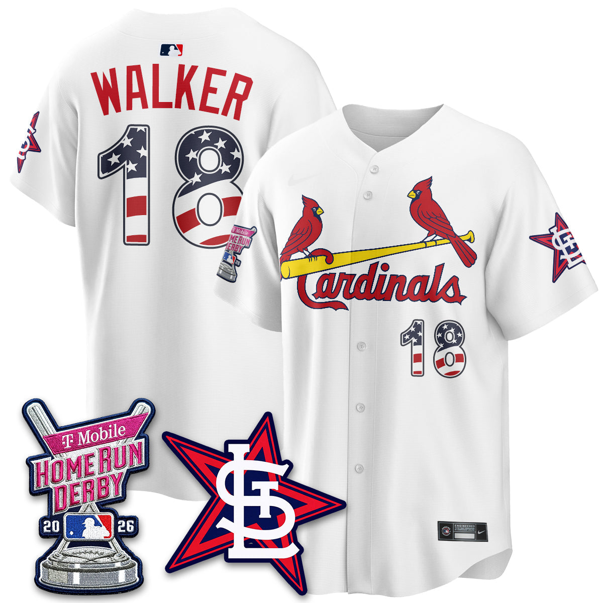 STL 2026 Home Run Derby Champion Jersey - Stitched