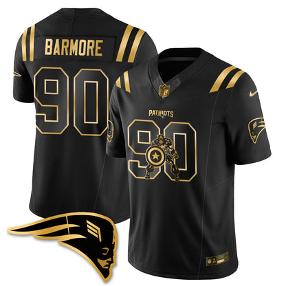 NE x Vibranium Shield Edition Vapor Jersey - Stitched