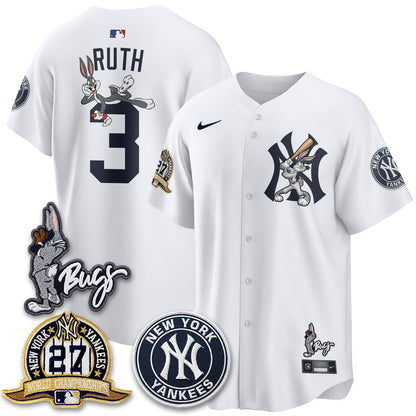 NYY Bunny Vapor Limited Jersey - Stitched