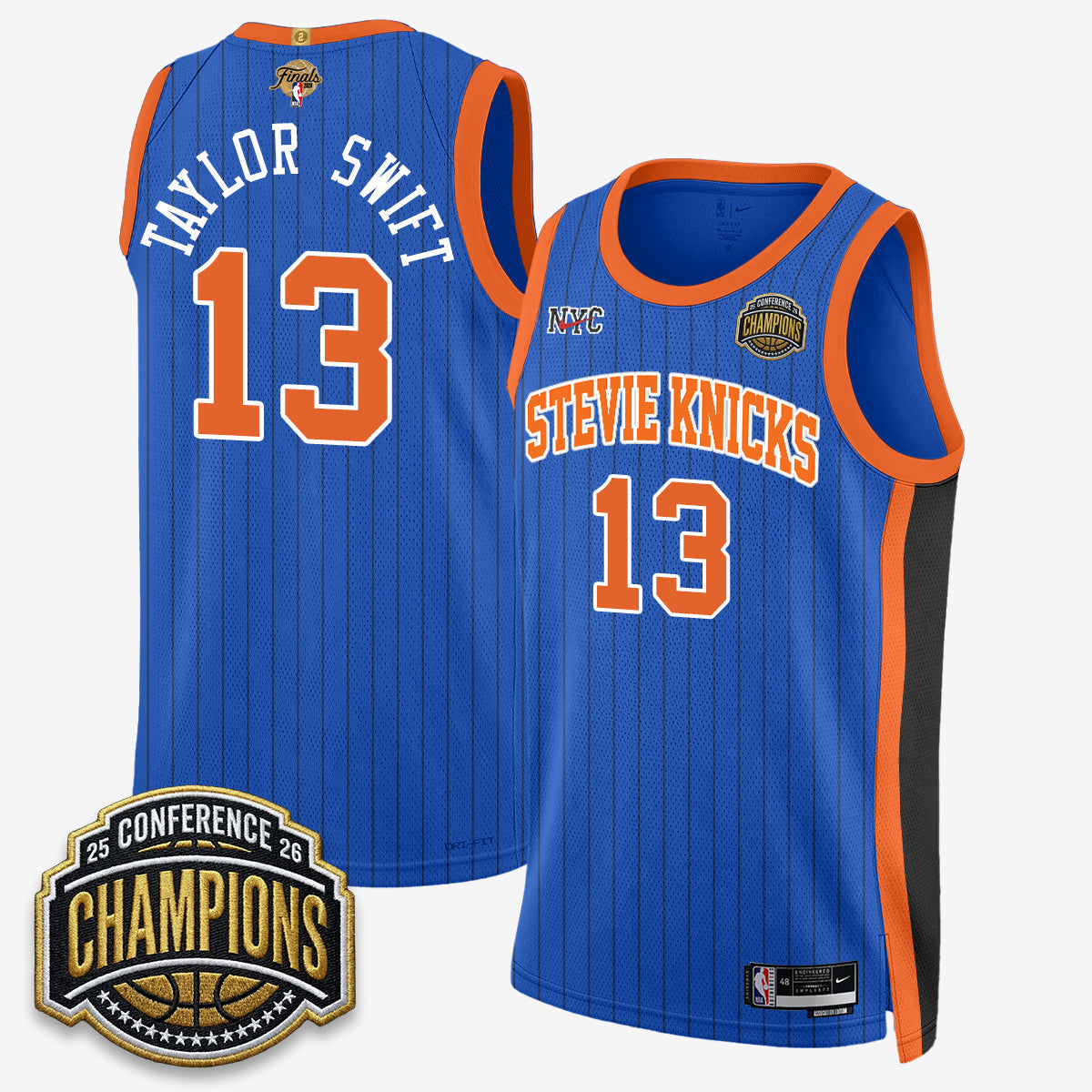 NYK 2026 Finals TS Jersey- Stitched
