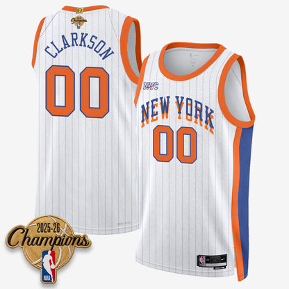 NYK 2026 Basketball Champions Vapor Jersey V2- Stitched
