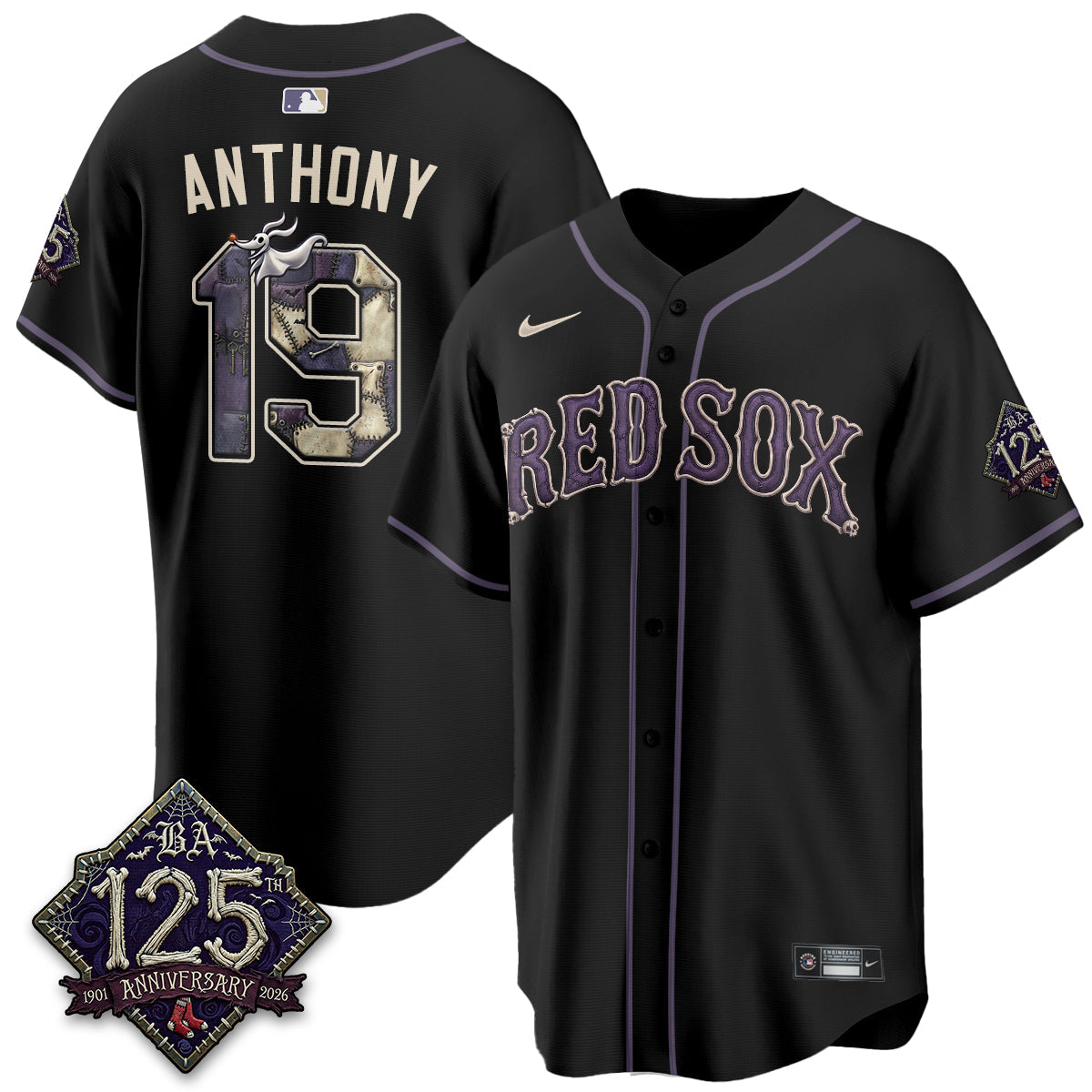 BOS Nightmare Vapor Limited Jersey - Stitched