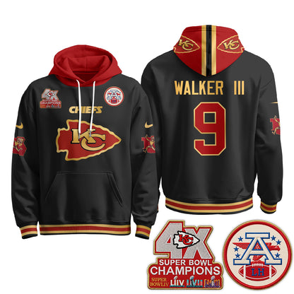 KC 4X Champs Gold Edition Hoodie - Stitched
