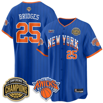 NYK 2026 NBA Finals Vapor City Edition Jersey V2- Stitched