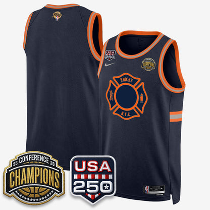 NYK 2026 NBA Eastern Conference Champions City Edition Jersey - Stitched