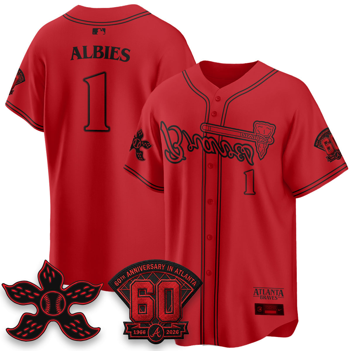 ATL x Stranger Things Vapor Jersey V2- Stitched