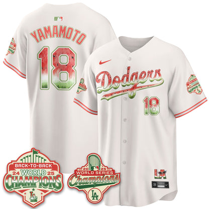LAD National Watermelon Day Vapor Jersey - Stitched