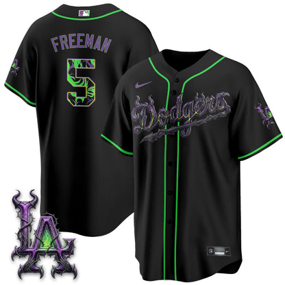 LAD Villains Halloween - Horned Queen Vapor Jersey- Stitched