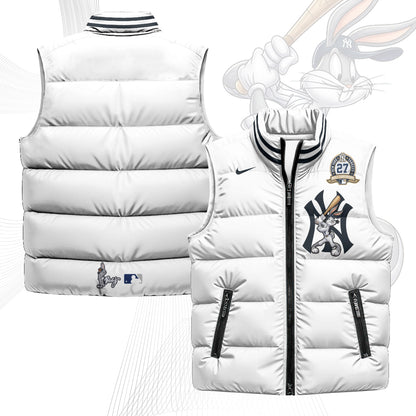NYY Edition Unisex Puffer Vest - Printed