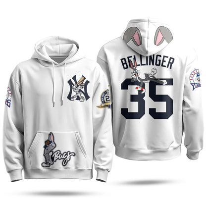 NYY Bunny Vapor Limited Hoodie - Printed