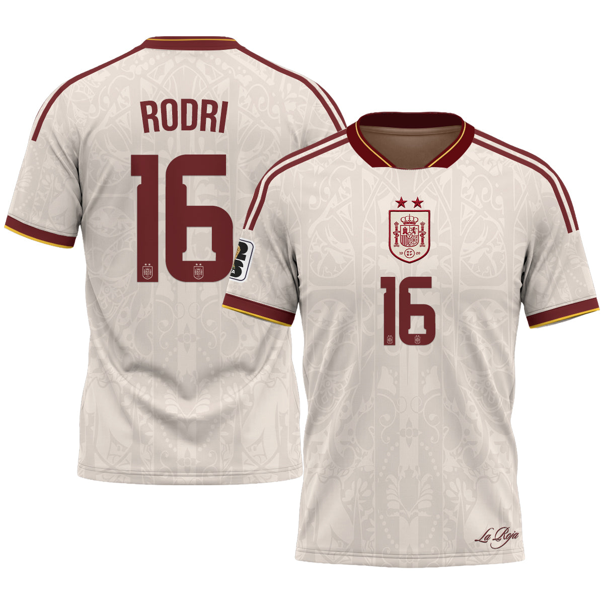 Spain 2026 Soccer Champions Vapor Jersey V2- Printed
