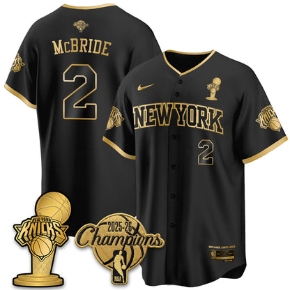NYK 2026 NBA Champions Vapor Jersey - Stitched