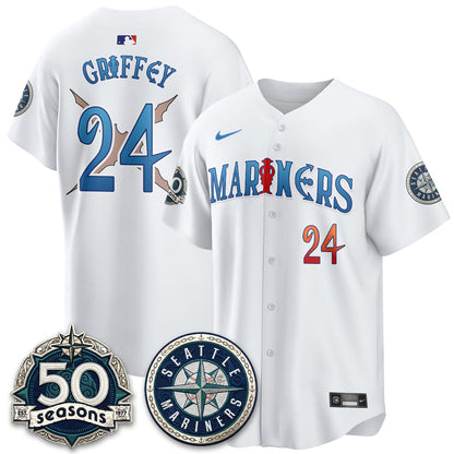 SEA x Japanese Cartoon Vapor Limited Jersey - Stitched