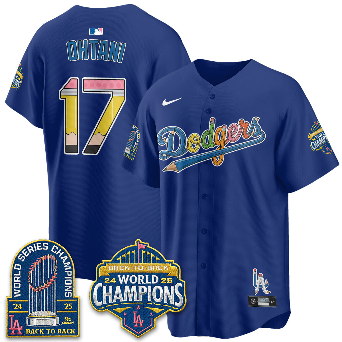 LAD x Back to School Style Vapor Jersey - Stitched