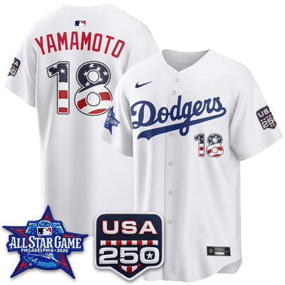 LAD 2026 All Star Edition Vapor Jersey- Stitched