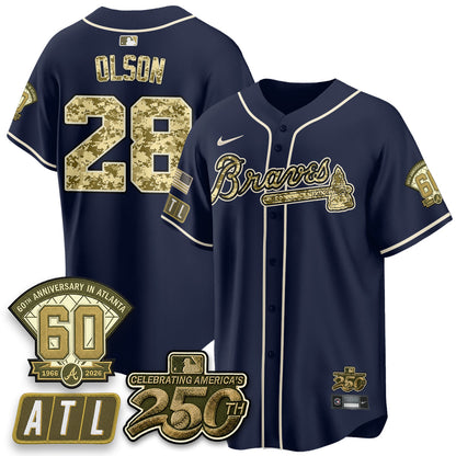 ATL Salute to Service 2026 Vapor Limited Jersey - Stitched