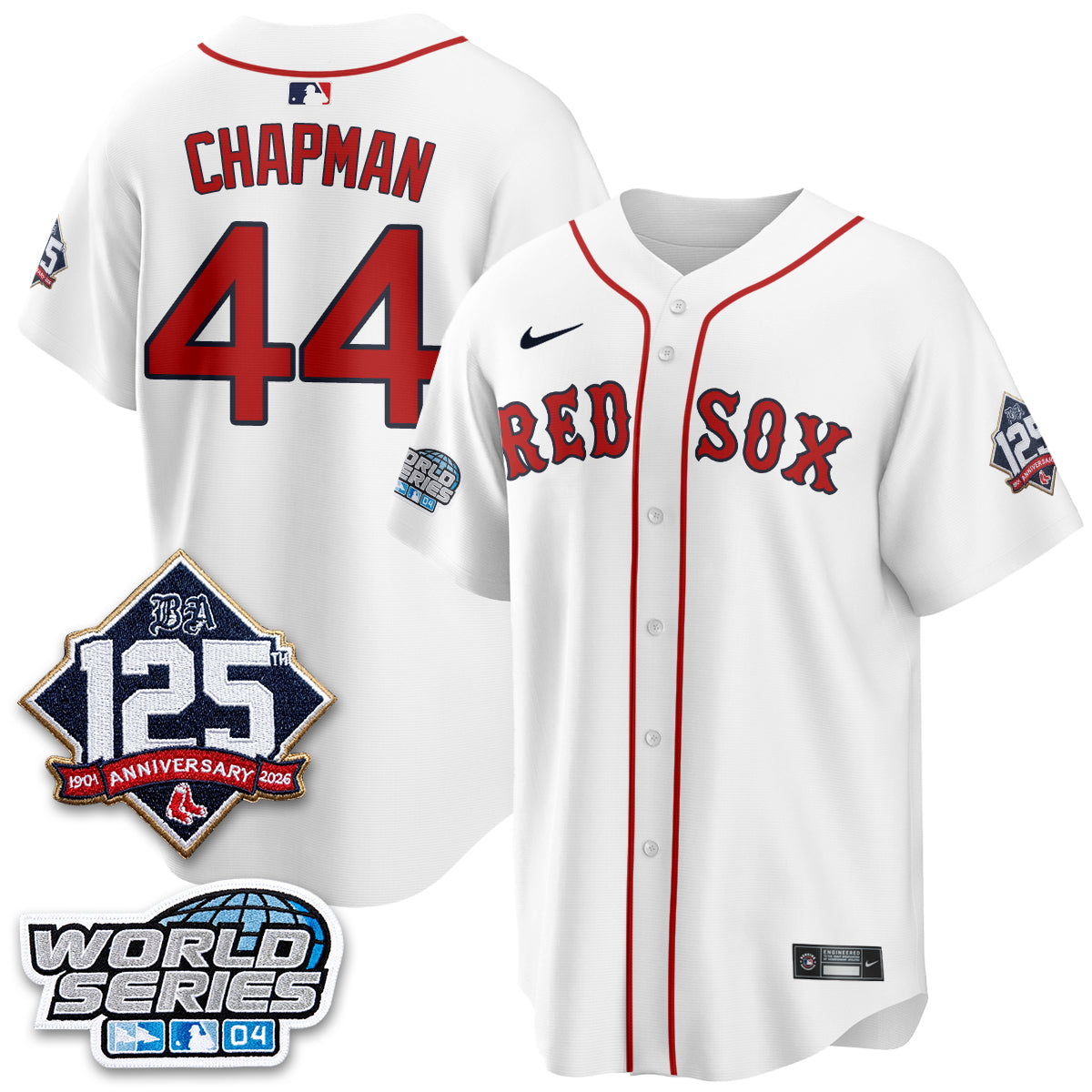 BOS Throwback 2004 Vapor Jersey - Stitched