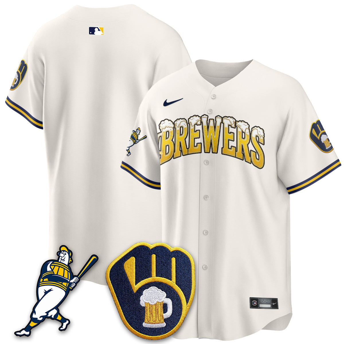 MIL "Pitcher & Pint" Edition Vapor Limited Jersey - Stitched