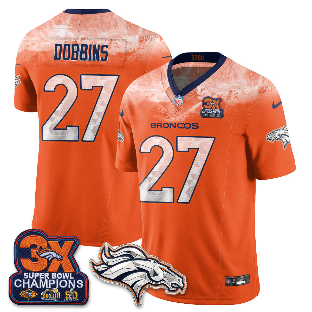 DEN Fangear Edition Vapor Jersey - Stitched