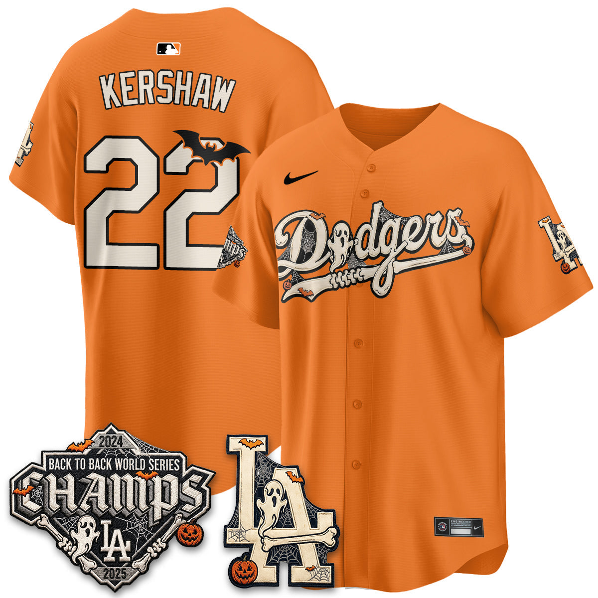 LAD Halloween 2026 Vapor Jersey - Stitched-NQD
