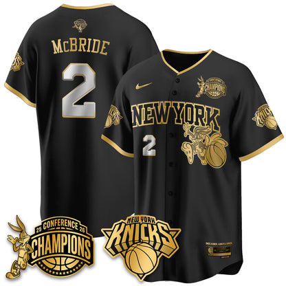 NYK 2026 NBA Finals x Bunny Vapor Jersey V2- Stitched